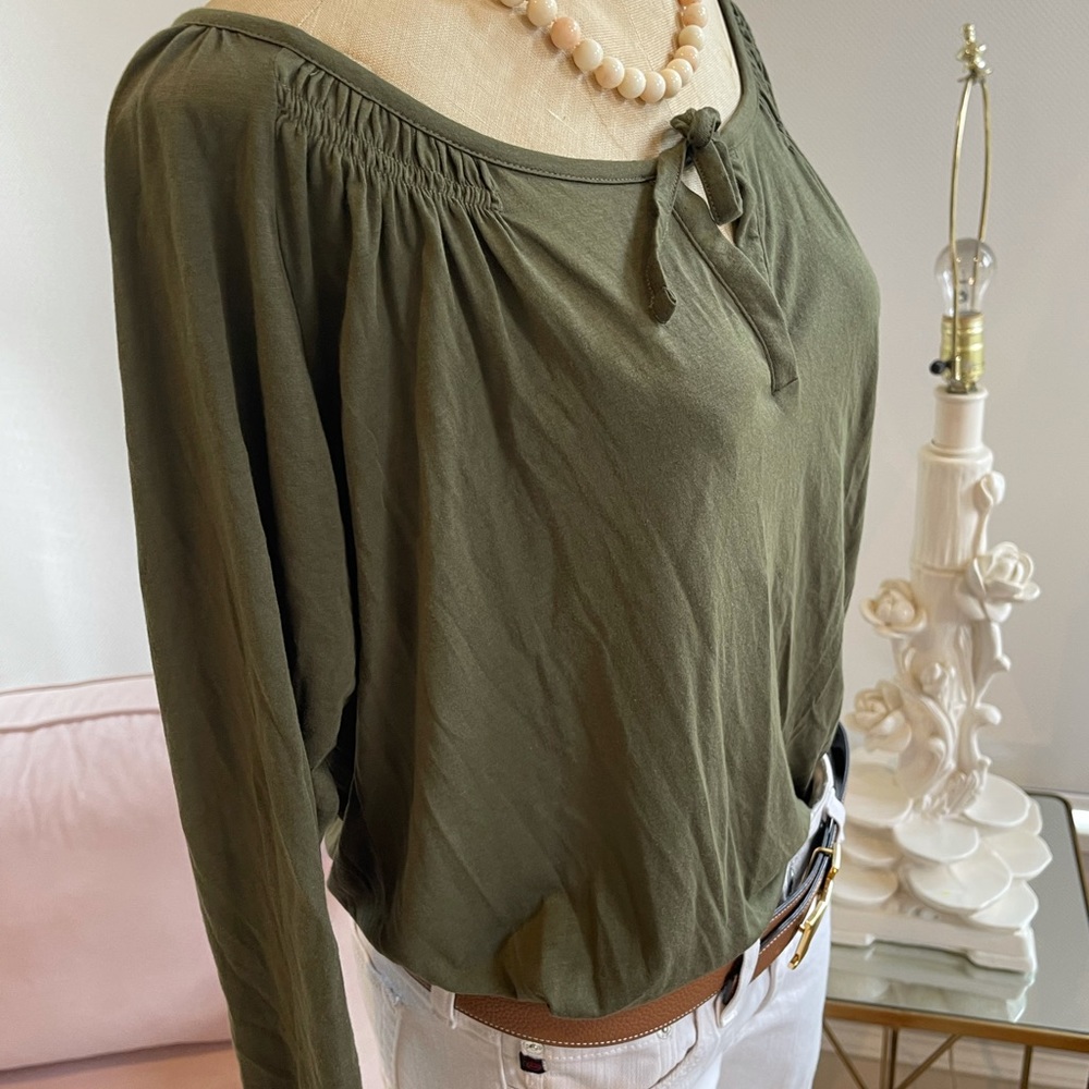 Soft Joie Army Green Top